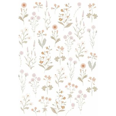 Estahome Blumenwiesen Wandbild - 33x47,5cm - Umweltfreundliches Vinyl Estahome Blumenwiesen Wandbild - 33x47,5cm - Umweltfreundliches Vinyl