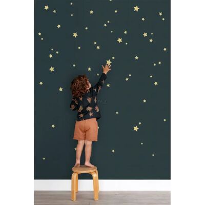 Estahome Sternenhimmel Gelbe Wanddekoration - 33x47,5cm - Selbstklebend Estahome Sternenhimmel Gelbe Wanddekoration - 33x47,5cm - Selbstklebend