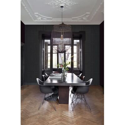 Origin Wallcoverings Umweltfreundliche Schwarz Textur Tapete - 53cm x 10,05m Origin Wallcoverings Umweltfreundliche Schwarz Textur Tapete - 53cm x 10,05m