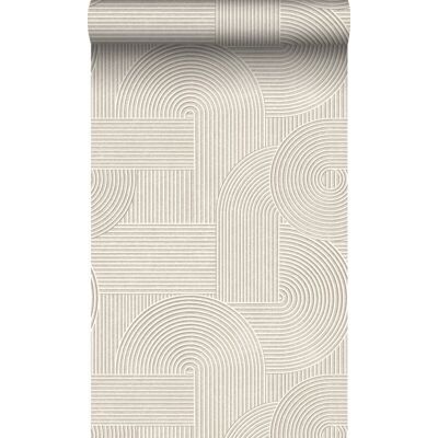 Origin Wallcoverings 3D Graue Tapete - 0.53 x 10.05 m Origin Wallcoverings 3D Graue Tapete - 0.53 x 10.05 m