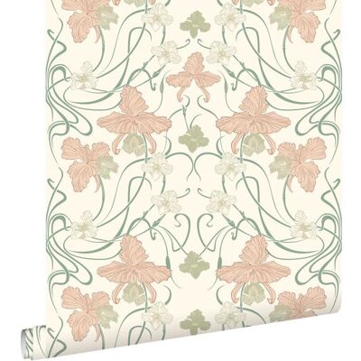 ESTAHOME Vintage Blumen Tapete - 0.53 x 10.05 m ESTAHOME Vintage Blumen Tapete - 0.53 x 10.05 m