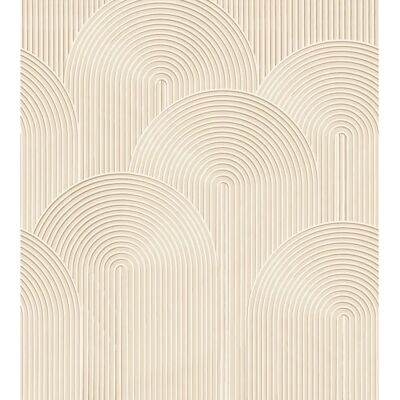 ESTAhome Hellbeige 3D Wandbild - 2,5x2,79m - Musterpassung ESTAhome Hellbeige 3D Wandbild - 2,5x2,79m - Musterpassung