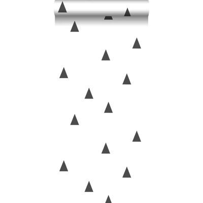 Sanders & Sanders Weiße und Schwarze Dreiecke Tapete - 53cm x 10,05m - Walls4You Sanders & Sanders Weiße und Schwarze Dreiecke Tapete - 53cm x 10,05m - Walls4You