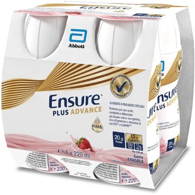 Abbott Ensure Plus Advance - Integratore Nutrizionale Alta Caloria per Recupero Muscolare Abbott Ensure Plus Advance - Integratore Nutrizionale Alta Caloria per Recupero Muscolare