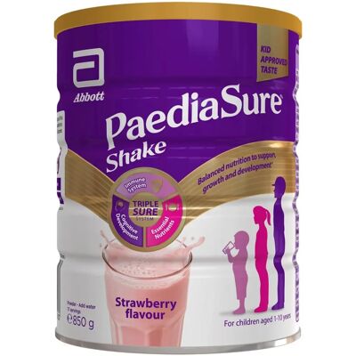 Paediasure Shake Nutritional Supplement Multivitamin Drink for Kids - Strawberry - 850G Paediasure Shake Nutritional Supplement Multivitamin Drink for Kids - Strawberry - 850G