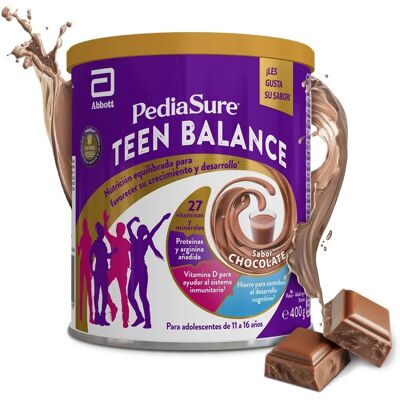 Abbott Teen Balance Chocolate - Suplemento alimentar para adolescentes Abbott Teen Balance Chocolate - Suplemento alimentar para adolescentes