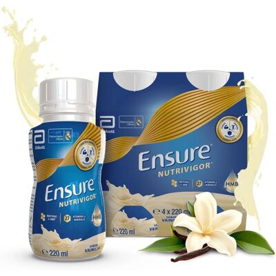 Ensure Nutrivigor Vanille 4x220ml - Nahrungsergänzung Ensure Nutrivigor Vanille 4x220ml - Nahrungsergänzung