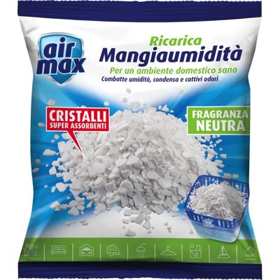Ricambio assorbiumidità Airmax - Sale 450g per deumidificatori Ricambio assorbiumidità Airmax - Sale 450g per deumidificatori