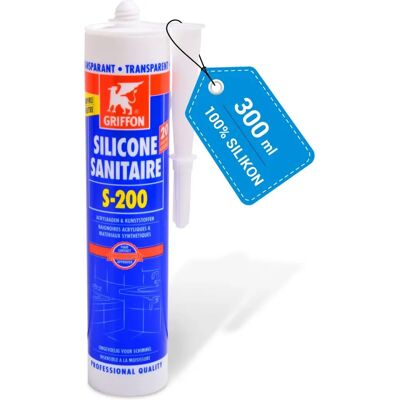 GRIFFON Silikon Sanitäre Transparent S-200 GRIFFON Silikon Sanitäre Transparent S-200