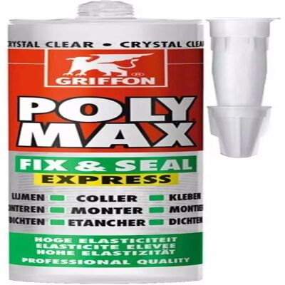 Griffon Poly Max Fix & Seal Express 300 g - Dichtstoff-Kleber Griffon Poly Max Fix & Seal Express 300 g - Dichtstoff-Kleber