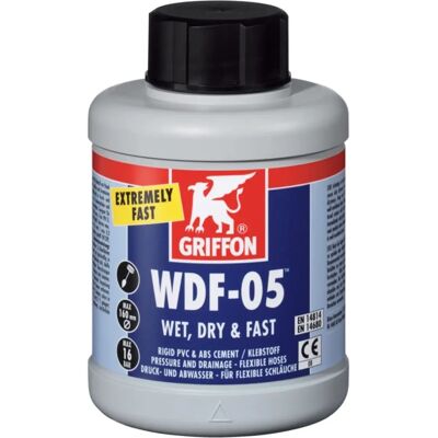 Colla PVC Griffon WDF-05 - Rapida, Blu, 500g Colla PVC Griffon WDF-05 - Rapida, Blu, 500g