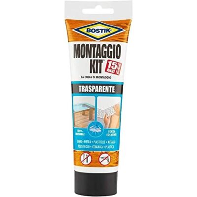 Colla di Montaggio Trasparente Bostik - Colla Colla di Montaggio Trasparente Bostik - Colla