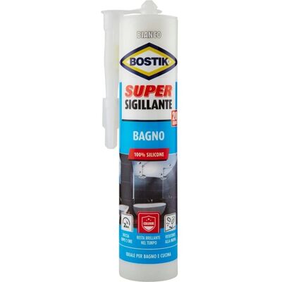 Super Sellador para Baño Bostik 300ml Blanco - Sellador Super Sellador para Baño Bostik 300ml Blanco - Sellador