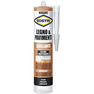 Sigillante per legno Mogano di Bostik - Alta qualità, Verniciabile, Resistente ai raggi UV Sigillante per legno Mogano di Bostik - Alta qualità, Verniciabile, Resistente ai raggi UV
