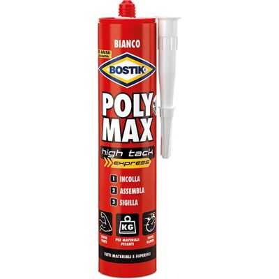 Bostik Poly Max Alta Tenuta Express - Colla e Sigillante Universale Bostik Poly Max Alta Tenuta Express - Colla e Sigillante Universale