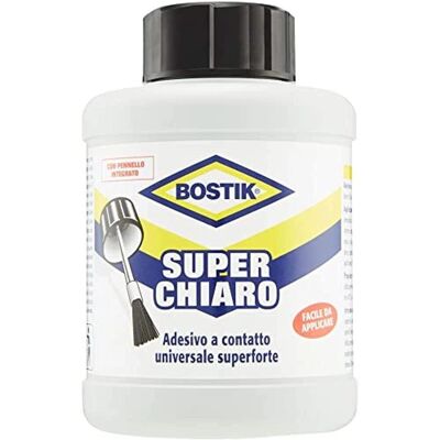 Bostik Superchiaro - Colla universale con pennello - 400ml Bostik Superchiaro - Colla universale con pennello - 400ml