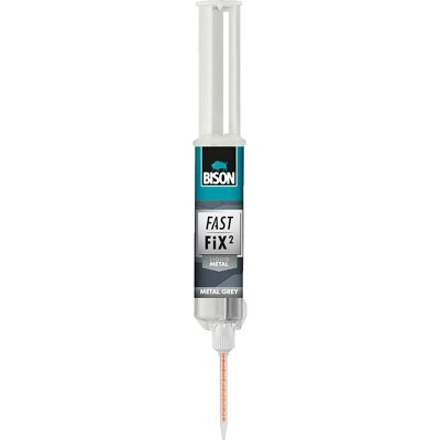 Bison Fast Fix² Reparación de Metal - 10g - Pegamento 2 componentes fuerte Bison Fast Fix² Reparación de Metal - 10g - Pegamento 2 componentes fuerte