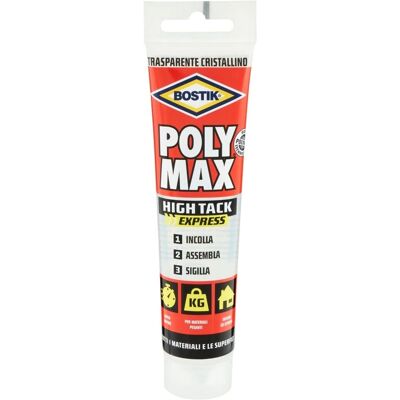Bostik Polymax Hoch Tack Kleber - Transparent - 125g Bostik Polymax Hoch Tack Kleber - Transparent - 125g