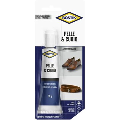Bostik Leder & Wildleder Kleber - 50g - Kleber für Leder und Wildleder Bostik Leder & Wildleder Kleber - 50g - Kleber für Leder und Wildleder