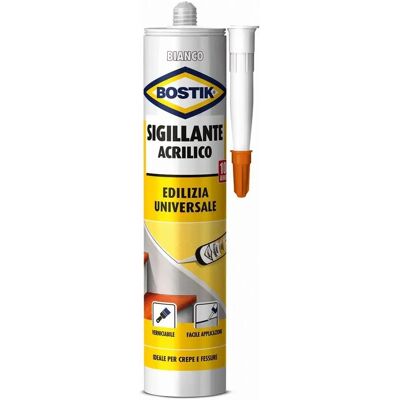 Bostik Modelo Sellador acrílico blanco - Sellador - Blanco Bostik Modelo Sellador acrílico blanco - Sellador - Blanco