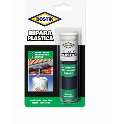 Stucco Epossidico Bostik - Riparare Plastica - 56 G Stucco Epossidico Bostik - Riparare Plastica - 56 G