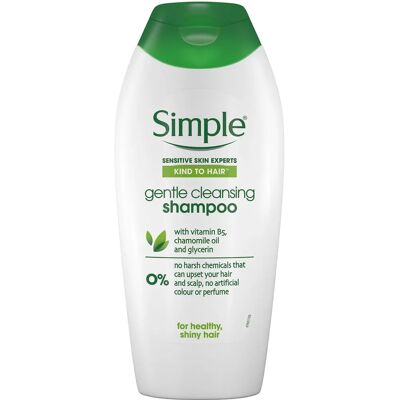 Simple Shampooing et Après-Shampoing Doux à la Pro-Vitamine B5 - Pack de 3 - Publicité Simple Shampooing et Après-Shampoing Doux à la Pro-Vitamine B5 - Pack de 3 - Publicité