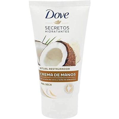 Dove Coco Ritual Creme para Mãos - Hidrata a pele seca Dove Coco Ritual Creme para Mãos - Hidrata a pele seca