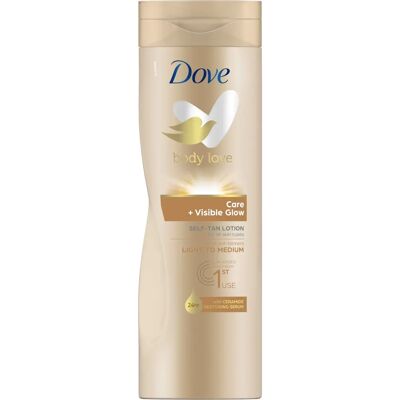 Dove NutriDuo Self-Tan Lotion White - Self-Tan Lotion Dove NutriDuo Self-Tan Lotion White - Self-Tan Lotion
