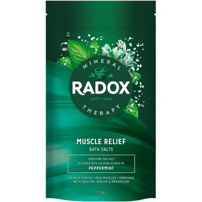 Radox Radox Bath Salts Muscle Relax Peppermint 900g Radox Radox Bath Salts Muscle Relax Peppermint 900g