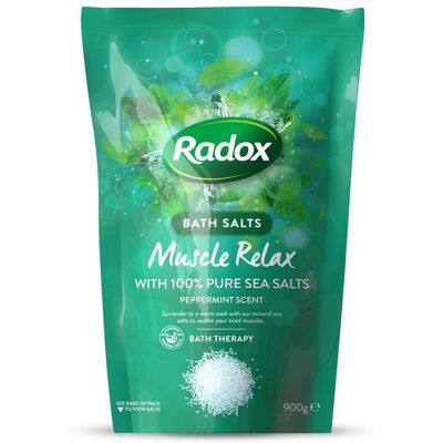Radox - Bath Salts Muscle Relax - Peppermint Radox - Bath Salts Muscle Relax - Peppermint