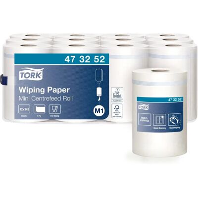 Tork Toallas de papel multiusos blancas - Dispensador interior Tork Toallas de papel multiusos blancas - Dispensador interior