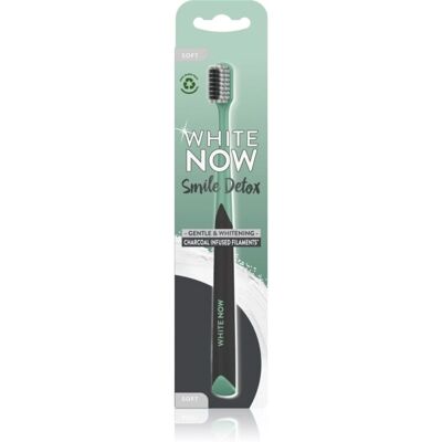 Brosse à dents douce Signal White Now Smile Detox - Brosse à dents - Publicité Brosse à dents douce Signal White Now Smile Detox - Brosse à dents - Publicité