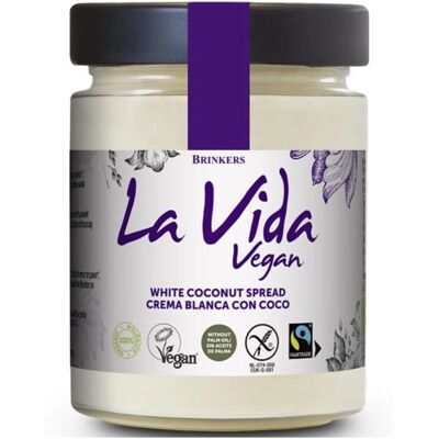 La Vida Vegan Crema de Coco Blanca - Vegana y Sin Gluten La Vida Vegan Crema de Coco Blanca - Vegana y Sin Gluten