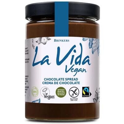 Crema de Chocolate Vegana La Vida Vegan - 600 g Crema de Chocolate Vegana La Vida Vegan - 600 g