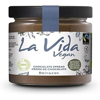 Recheio de chocolate vegano - La Vida Vegan, 270g Recheio de chocolate vegano - La Vida Vegan, 270g