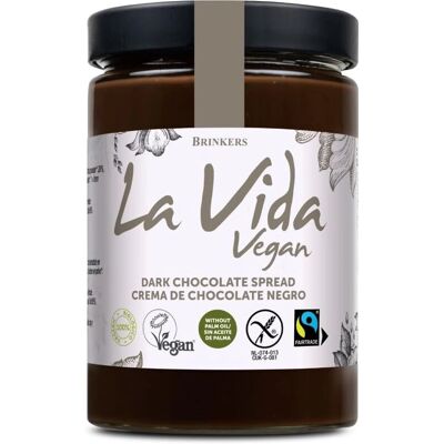 La Vida Vegan Pasta de chocolate vegana - Vegan Dark Chocolate Spread La Vida Vegan Pasta de chocolate vegana - Vegan Dark Chocolate Spread