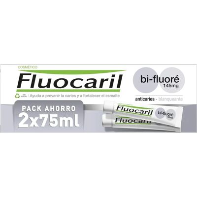 Dentifrice Fluocaril Bi-Fluoré 145mg - Blanchissant, Hygiène Bucco-dentaire, Menthe - Publicité Dentifrice Fluocaril Bi-Fluoré 145mg - Blanchissant, Hygiène Bucco-dentaire, Menthe - Publicité