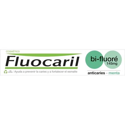 Dentifrice Menthol Bi-Fluorure Fluocaril - Protection contre les caries - Publicité Dentifrice Menthol Bi-Fluorure Fluocaril - Protection contre les caries - Publicité
