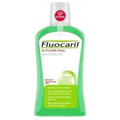 Fluocaril Menthol Mundspülung - Bi-Fluor 25 mg - 300ml Fluocaril Menthol Mundspülung - Bi-Fluor 25 mg - 300ml