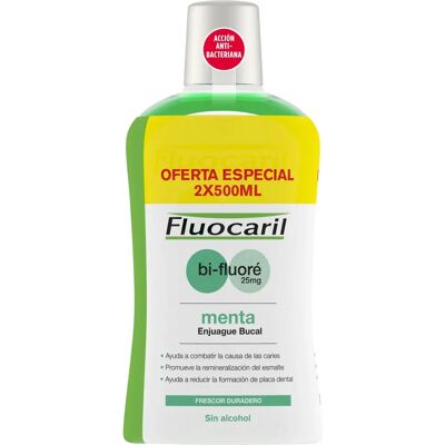 Fluocaril Mouthwash Bi Fluore 2x500ml Duo - Mouthwash Fluocaril Mouthwash Bi Fluore 2x500ml Duo - Mouthwash