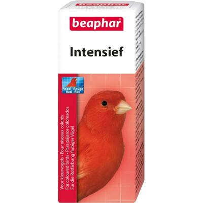Complément pour oiseaux Beaphar - Intensificateur Rouge - 10g - Publicité Complément pour oiseaux Beaphar - Intensificateur Rouge - 10g - Publicité