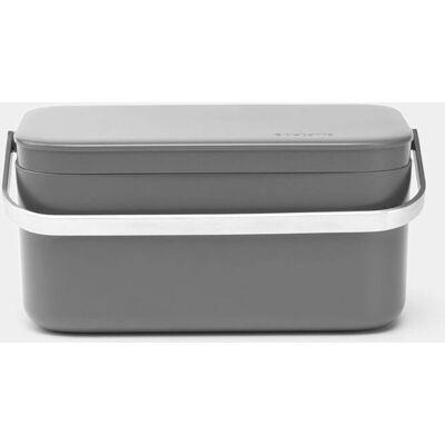 Brabantia Bio Lixeira 1,8L - Cinza Escuro Brabantia Bio Lixeira 1,8L - Cinza Escuro