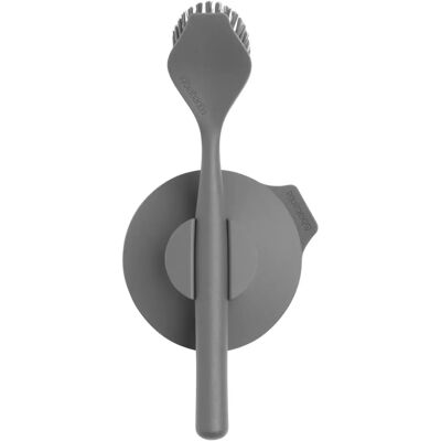 Brabantia 117589 Robuste graue Geschirrspüllappen mit Saugnapf - Reinigungsgerät Brabantia 117589 Robuste graue Geschirrspüllappen mit Saugnapf - Reinigungsgerät