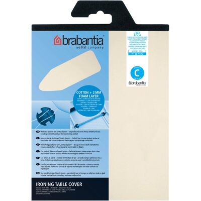 Brabantia 191527 Housse en coton beige - Publicité Brabantia 191527 Housse en coton beige - Publicité