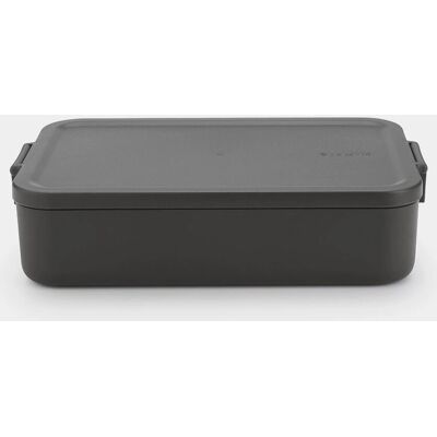 Brabantia Make & Take Contenedor de Almuerzo - 2L - Gris Brabantia Make & Take Contenedor de Almuerzo - 2L - Gris