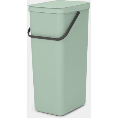Brabantia Model Jade Green 40 L Sort & Go Rubbish Bin Brabantia Model Jade Green 40 L Sort & Go Rubbish Bin
