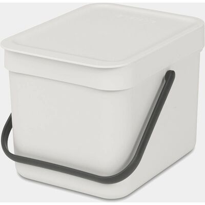 Brabantia Sort & Go 6 L - Ljusgrå Brabantia Sort & Go 6 L - Ljusgrå