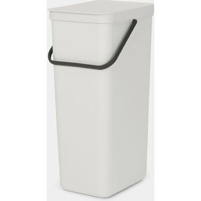 Brabantia VilágosSzürke 40L Újrahasznosító kuka - Térhatékonyság & Könnyű Kiürítés Brabantia VilágosSzürke 40L Újrahasznosító kuka - Térhatékonyság & Könnyű Kiürítés