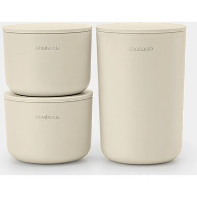 Brabantia 223501 Badezimmer Aufbewahrungsbehälter - Stapelbar, Staubdicht, Recycelbar Brabantia 223501 Badezimmer Aufbewahrungsbehälter - Stapelbar, Staubdicht, Recycelbar