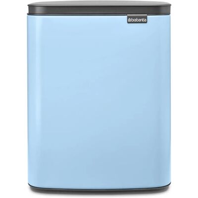 Brabantia Bo prullenbak 12l - dromerige blauw Brabantia Bo prullenbak 12l - dromerige blauw